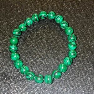 Malachite chakra bracelet